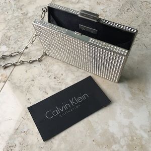 Calvin Klein Swarovski Crystal bag /card case